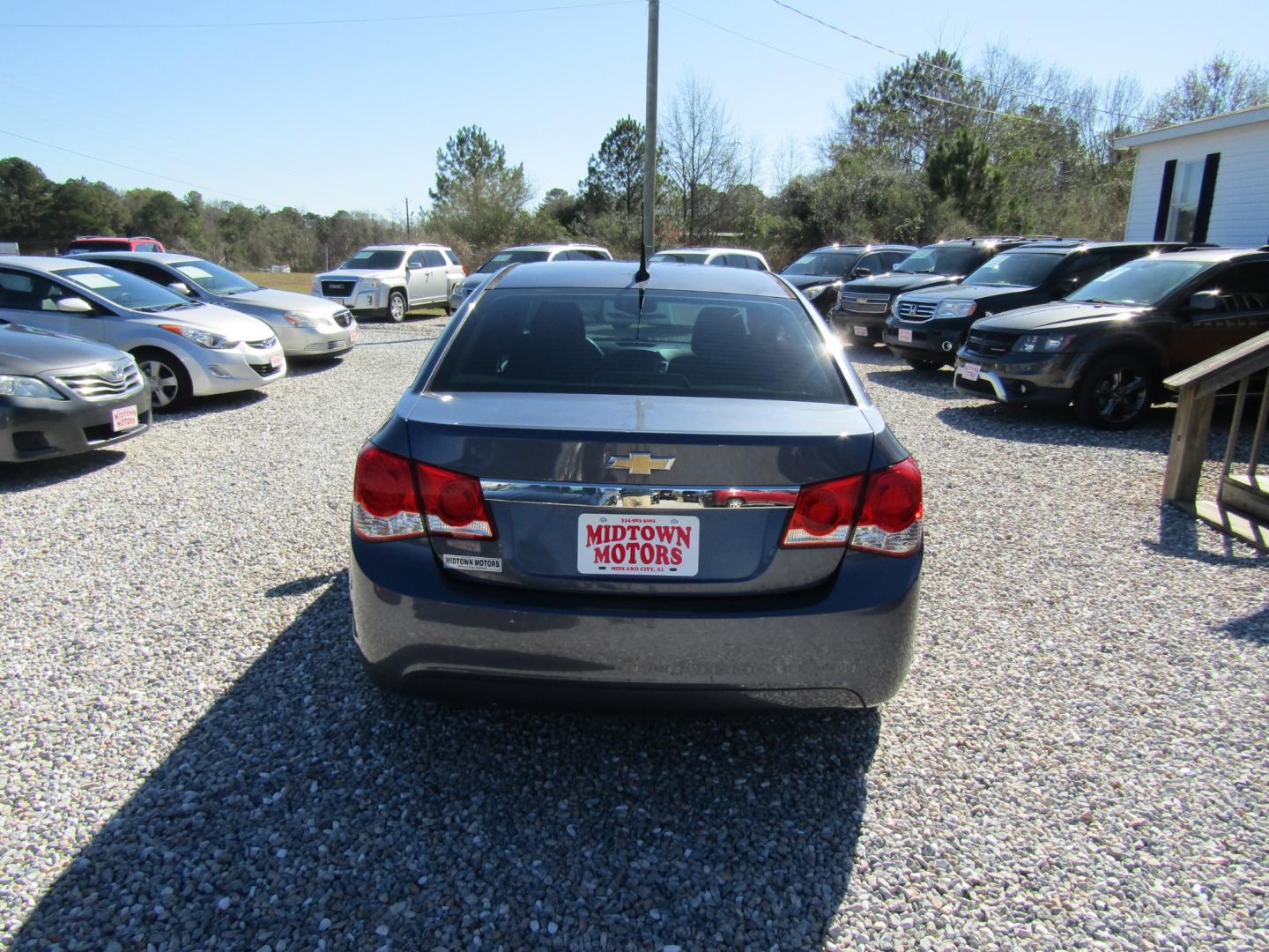 2014 Blue Chevrolet Cruze LS Auto (1G1PA5SH4E7) with an 1.8L L4 DOHC 16V FFV engine, Automatic transmission, located at 15016 S Hwy 231, Midland City, AL, 36350, (334) 983-3001, 31.306210, -85.495277 - Photo#6